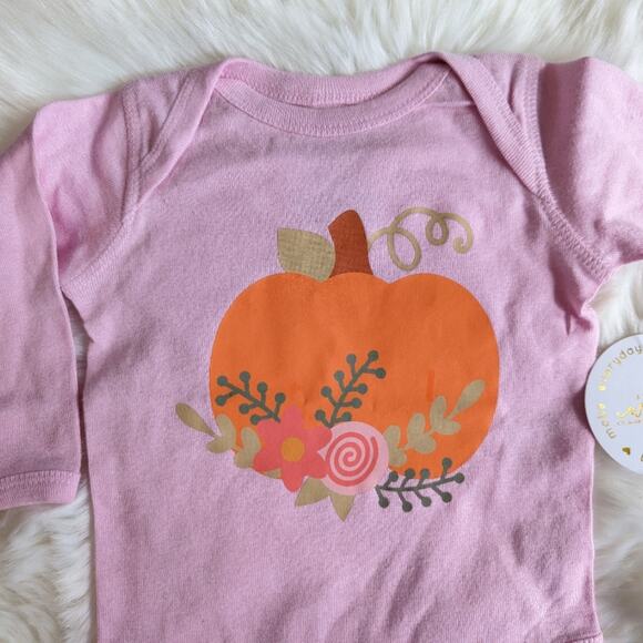 Sweet Wink Fall Pumpkin Spice 2 piece set sz 3-6m - Picture 2 of 5